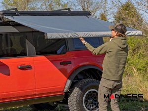 Ford Bronco Roof Rack Awning - Retractable - 6'6" x 9'8"